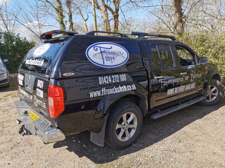 Vehicle graphics – French's Fish van
